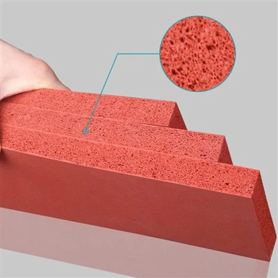 Feuille de caoutchouc de silicone haute température